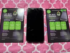 Apple iPhone XR – Cracked Screen & Back-Black–Parts Only (Read Description)