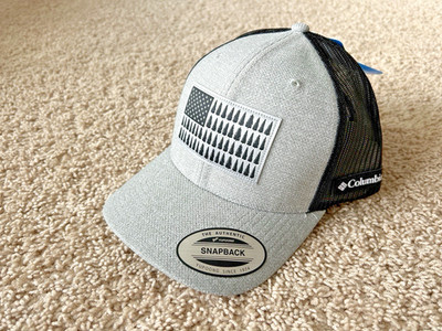 Columbia Tree Flag Outdoor Mesh Snapback Cap