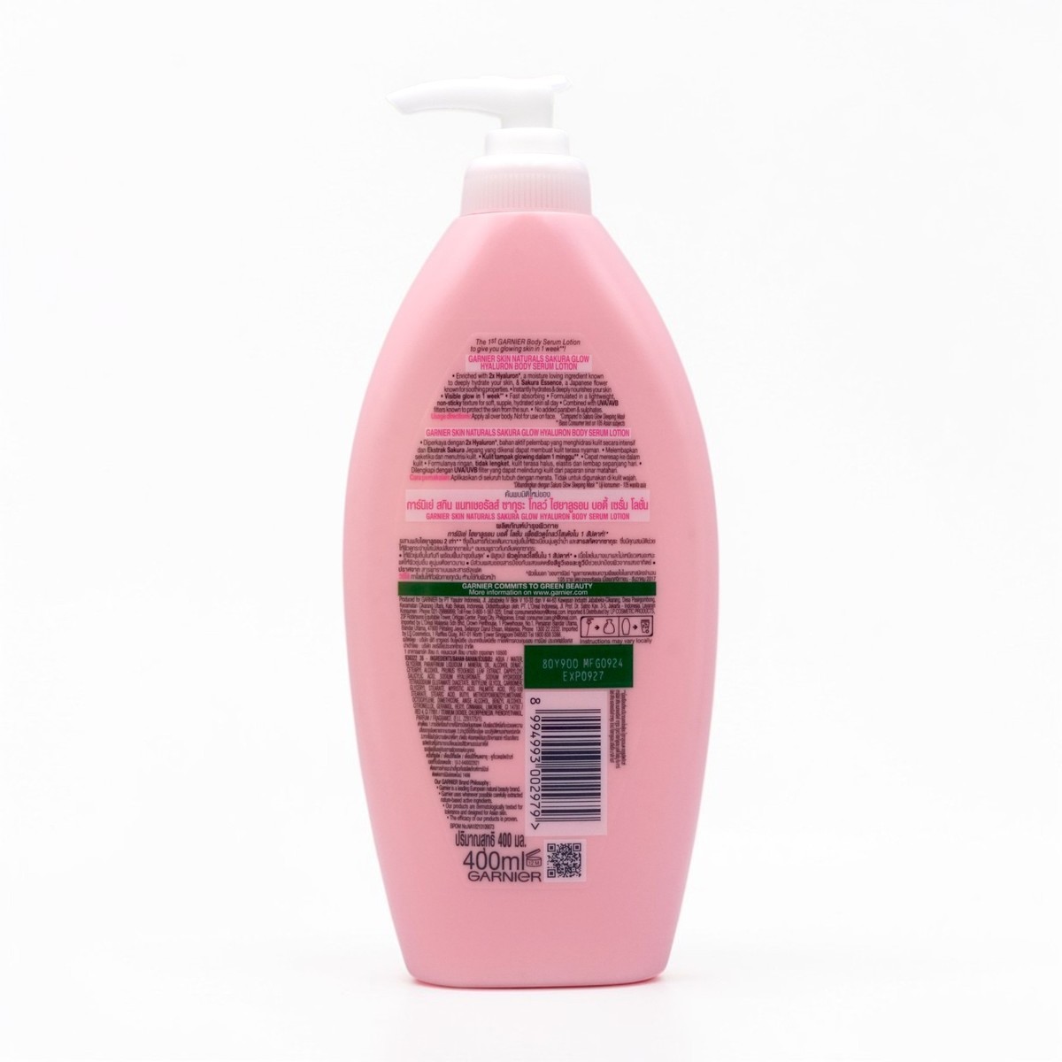 Buy Garnier Sakura Glow Hyaluron Body Serum Lotion with Sakura
