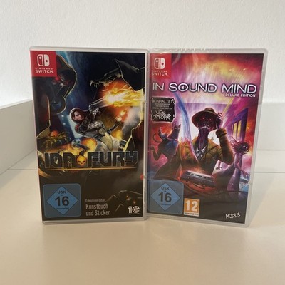2x Nintendo Switch Spiele FPS Ion Fury - In Sound Mind (Sealed/Neu) First Person