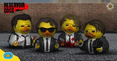 TUBBZ 1ST EDITION Reservoir Dogs: 4PC SET  Collectible Duck Figure JEEP