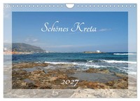 "Calendar 2027 · US Version · Beautiful Crete (Wall Calendar 2027 12\" × 8\" Landsc"