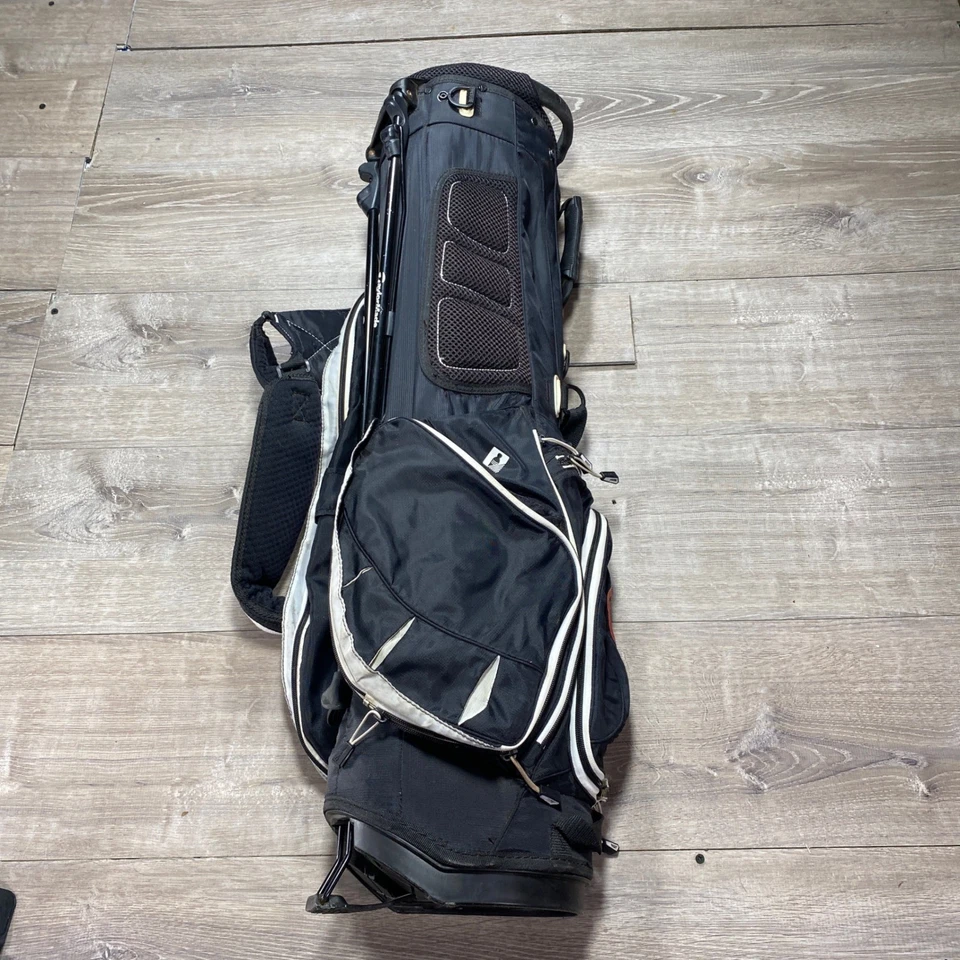 Bolsa de Golf TaylorMade Negra Roja Ligera Carro de Transporte Soporte Profesional Cubierta de Lluvia Foto 4 de 4