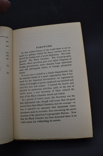 1931 *FIRST* The American Black Chamber by Herbert O. Yardley *US Secret Service - Picture 7 of 18