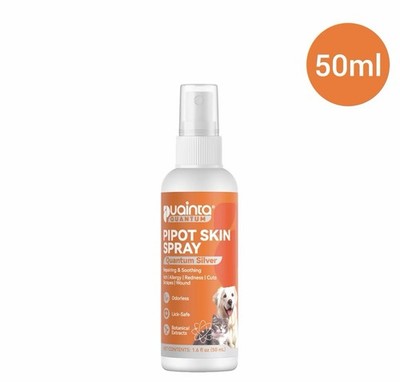 Puainta Quantum Silver Pipot Skin Sprays Dogs Cats nature soothing  spray, UK