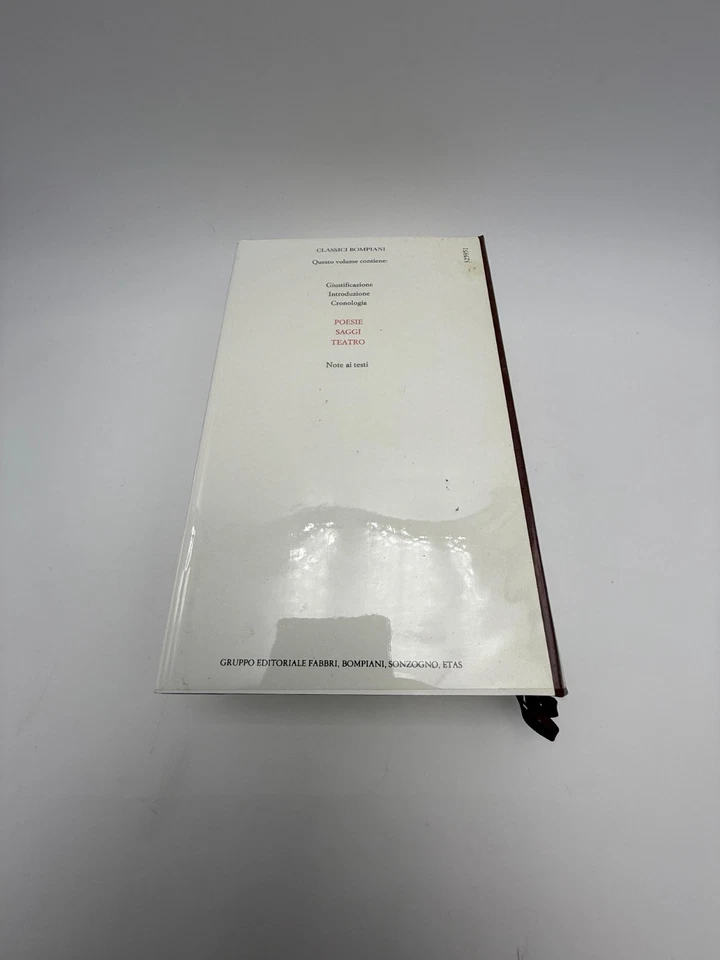 T.S. Eliot – Opere 1904-1939, Edited by Roberto Sanesi – Classici Bompiani - Immagine 3 di 4