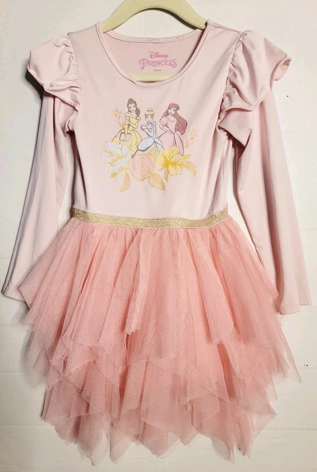 Disney Princess Dresses For Girls 3T-4T Lot Of 12 Princess Sets Dressup Costume - Image 2 of 4