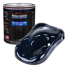 Productionshop 1 Gallon High Gloss Midnight Blue Pearl Acrylic Enamel Auto Paint