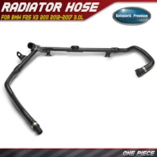 Radiator Connection Water Pipe Coolant Liquid Hose for BMW F25 X3 2011-2017 3.0L