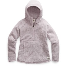 The North Face Crescent Hooded 1/2 zip Pullov...