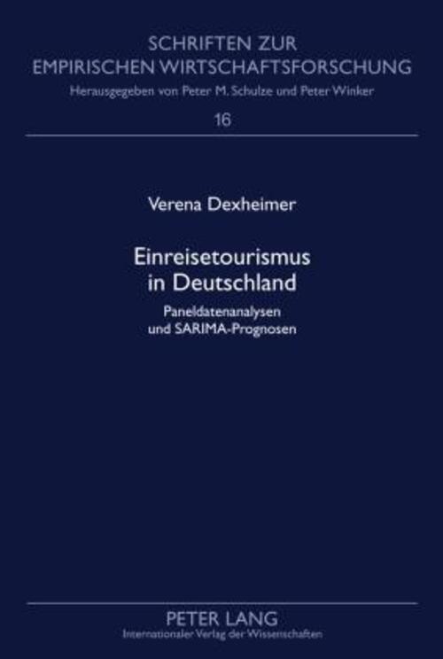Thumbnail - Verena Dexheimer | Einreisetourismus In Deutschland | Buch | Deutsch