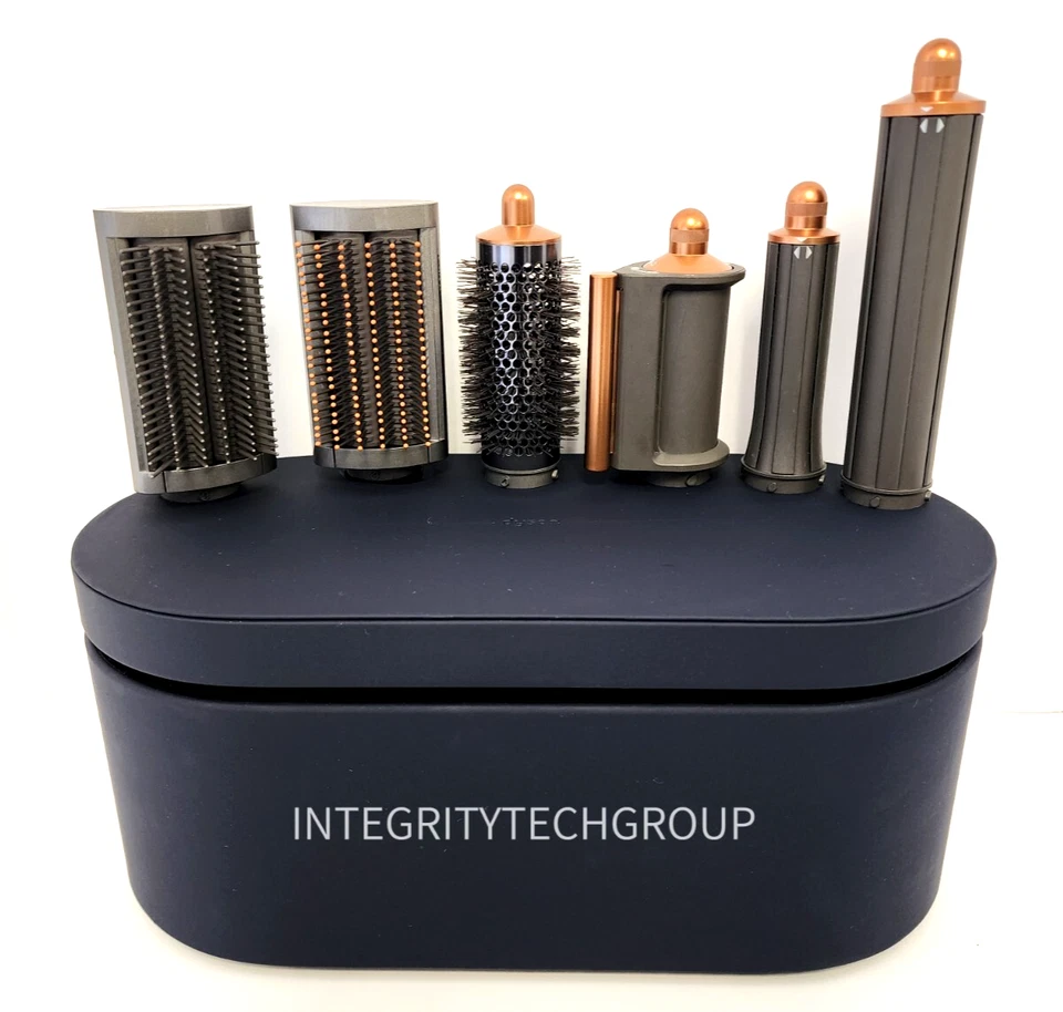 Genuine Dyson Airwrap HS05 Complete Multi Styler Nickel/Copper LONG (USED) - Image 2 of 4