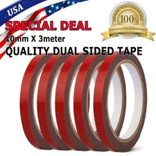 1~6X Auto Tape Acrylic Foam Double Sided Car Mounting Adhesive 3m x 10mm Truck