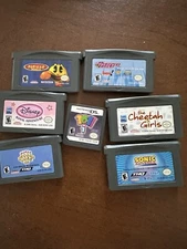 Nintendo Game Boy Advance AGB Made In Japan 7 Games 