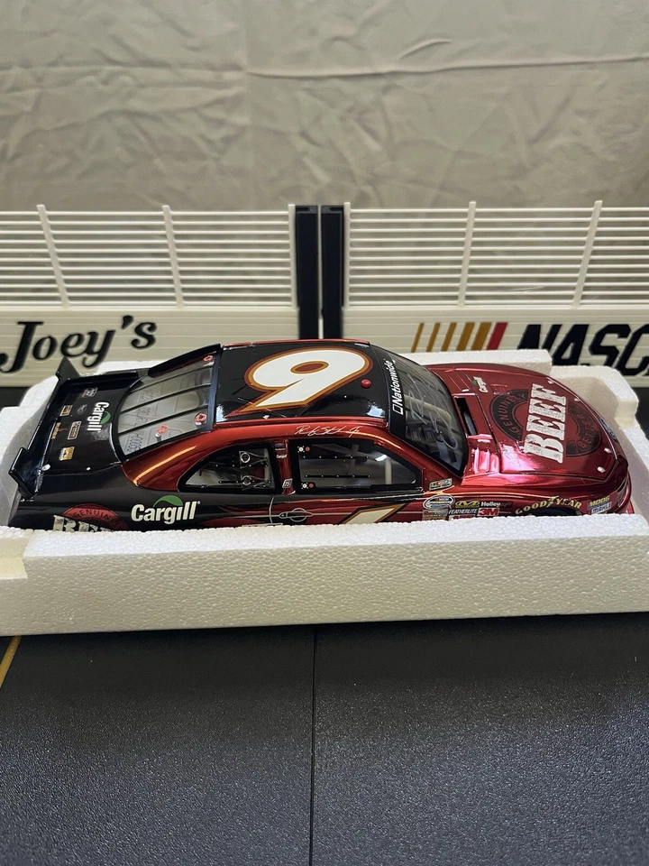 Ricky Stenhouse Jr 2012 autografiado color rojo cromo #6 Cargill Ford 55/100 Foto 3 de 4