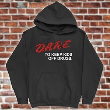 DARE Hoodie | retro D.A.R.E. hooded sweatshirt | 90s vintage style FREE SHIPPING