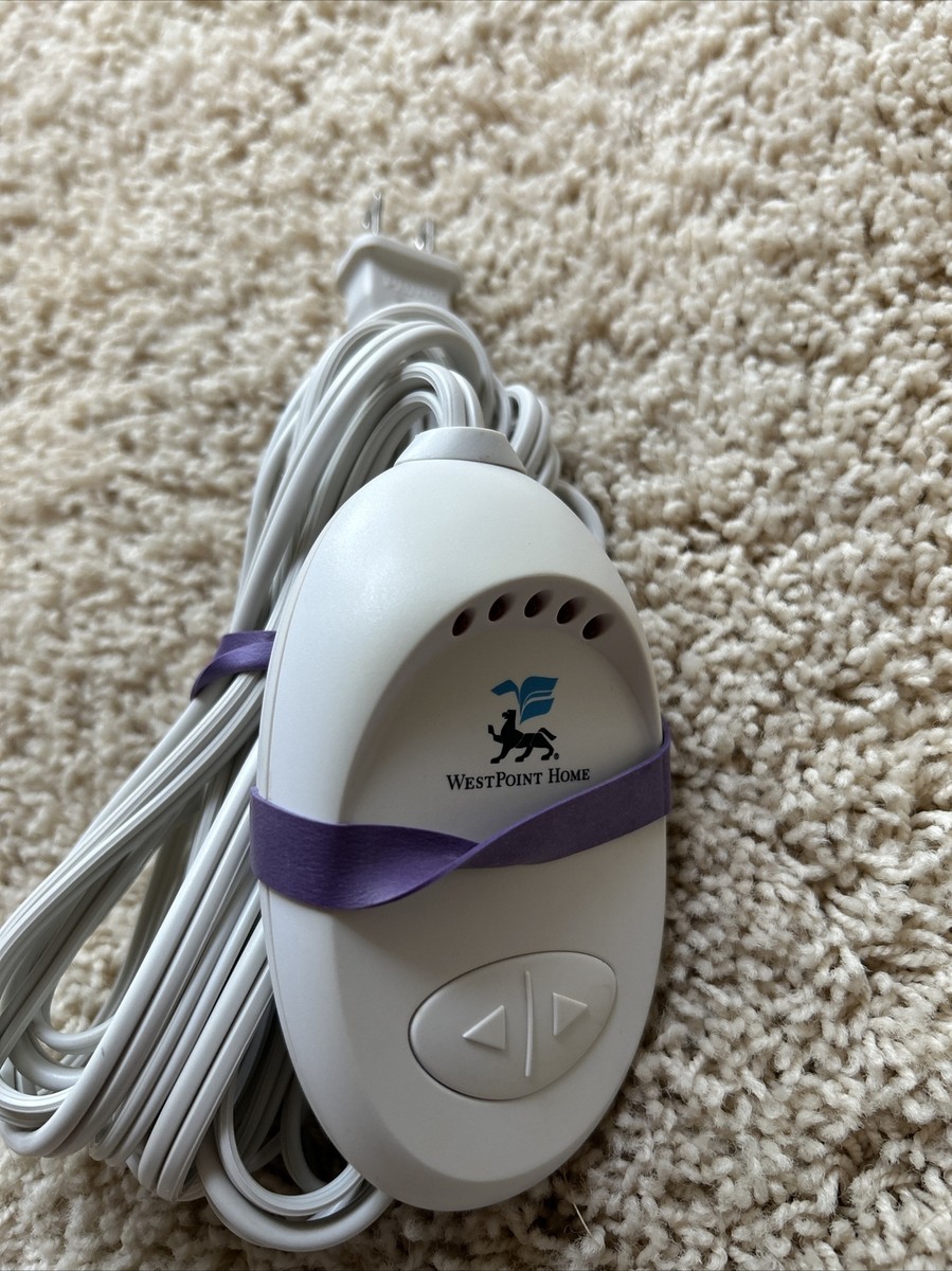 West Point Home Electric Heating Blanket Control Only Model 200 2 Prong  Working! | eBay