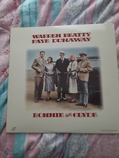 BONNIE AND CLYDE Laserdisc LD Warren Beatty Faye Dunaway