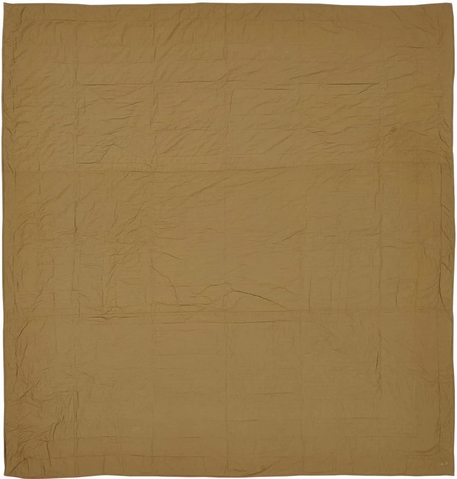 Edredón Stratton Full Queen cosido a mano Country Star retazos caqui rojo verde Foto 4 de 4