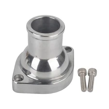 For Chevy LS LS1 LS2 LS3 LS7 Polished Straight Up Water Neck Thermostat Housing