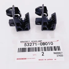 2Pcs For TOYOTA 4Runner Tacoma LEXUS RX330 Headlamp Mount Bracket 53271-0B010