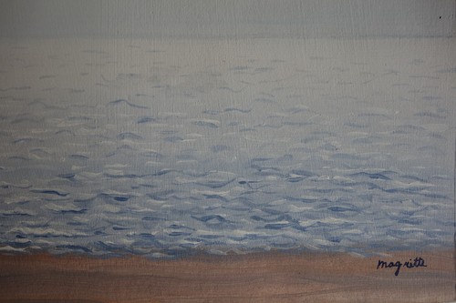 Rare fine unique surreal composition painting, signed Rene Magritte, w COA - Picture 4 of 11