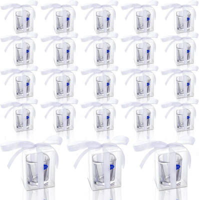 20 Pieces Shot Glass Gift Box Shot Glass Bags for Gifting (Shot Glass Not Includ