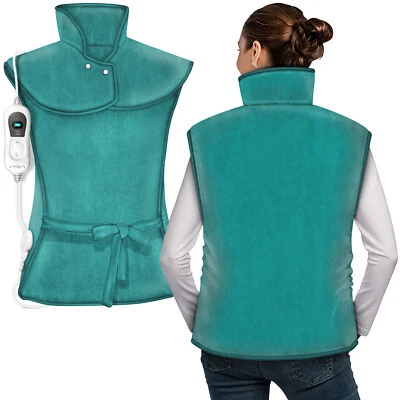 SINNLEIN Heizkissen elektrisch Wärmekissen Heizdecke Heizmatte Rücken Schulter Türkis Neu