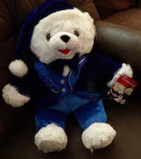 NEW Dan Dee Snowflake Teddy 25th Anniversary 2011 Christmas Bear 20" Tall w/tags