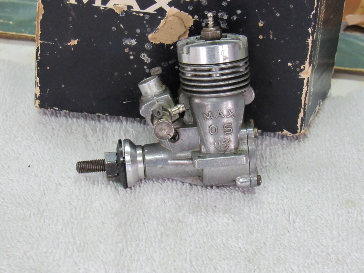 OS MAX 15 MOTOR WITH MUFFLER | eBay