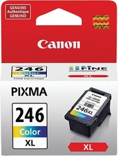 New OEM Canon PG-245XL Black CL-246XL Color Ink Cartridges iP2820 MG2420 Printer