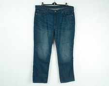 LEVIS STRAUSS 514 Mens W40 L30 Jeans Denim Pants Trousers Straight Zip Fly Blue