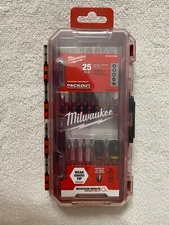 New Milwaukee 48-32-4095 Shockwave 25 Piece Impact Driver Bit Set (NIB)