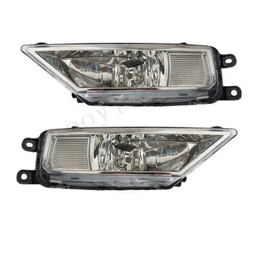 1 пара новых противотуманных фар на передний бампер с лампами для 2016–2021 VolksWagen Tiguan 5N - Изображение 3 из 4