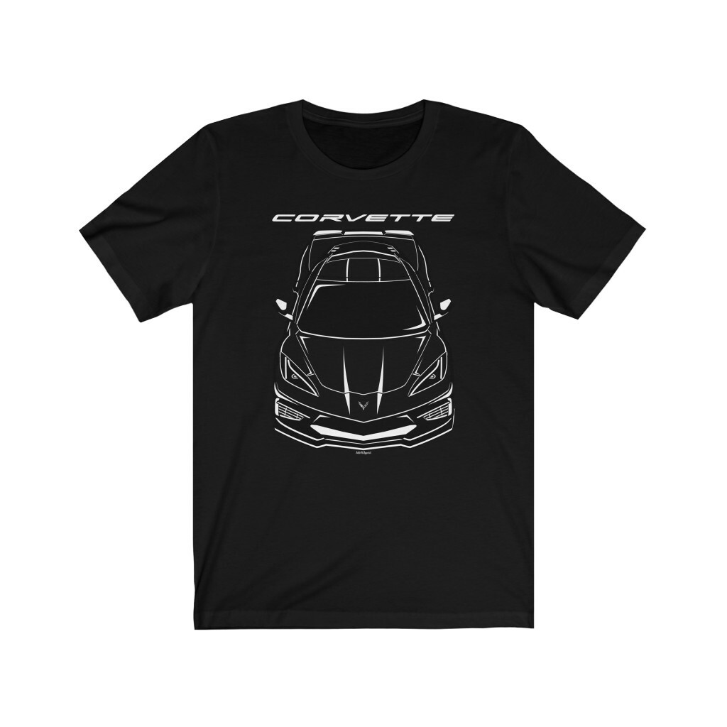 JG Infinite Amplify Orange 2022 Corvette C8 Owner Gift T-Shirt - Black, Small, Unisex