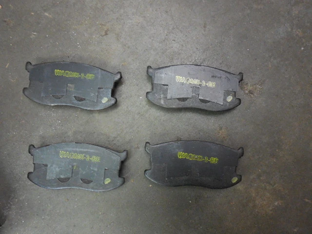 Juego de pastillas de freno de disco delanteras 1987 1988 1989 para Isuzu I-Mark 65-297 BP-47 Foto 3 de 3