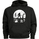 Loch Ness Monster Alien Sasquatch Bigfoot Funny Hoodie Sweatshirt Mens Gifts