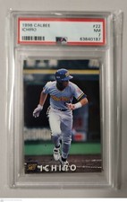1998 Ichiro Suzuki Calbee #22 Blue Wave PSA 7