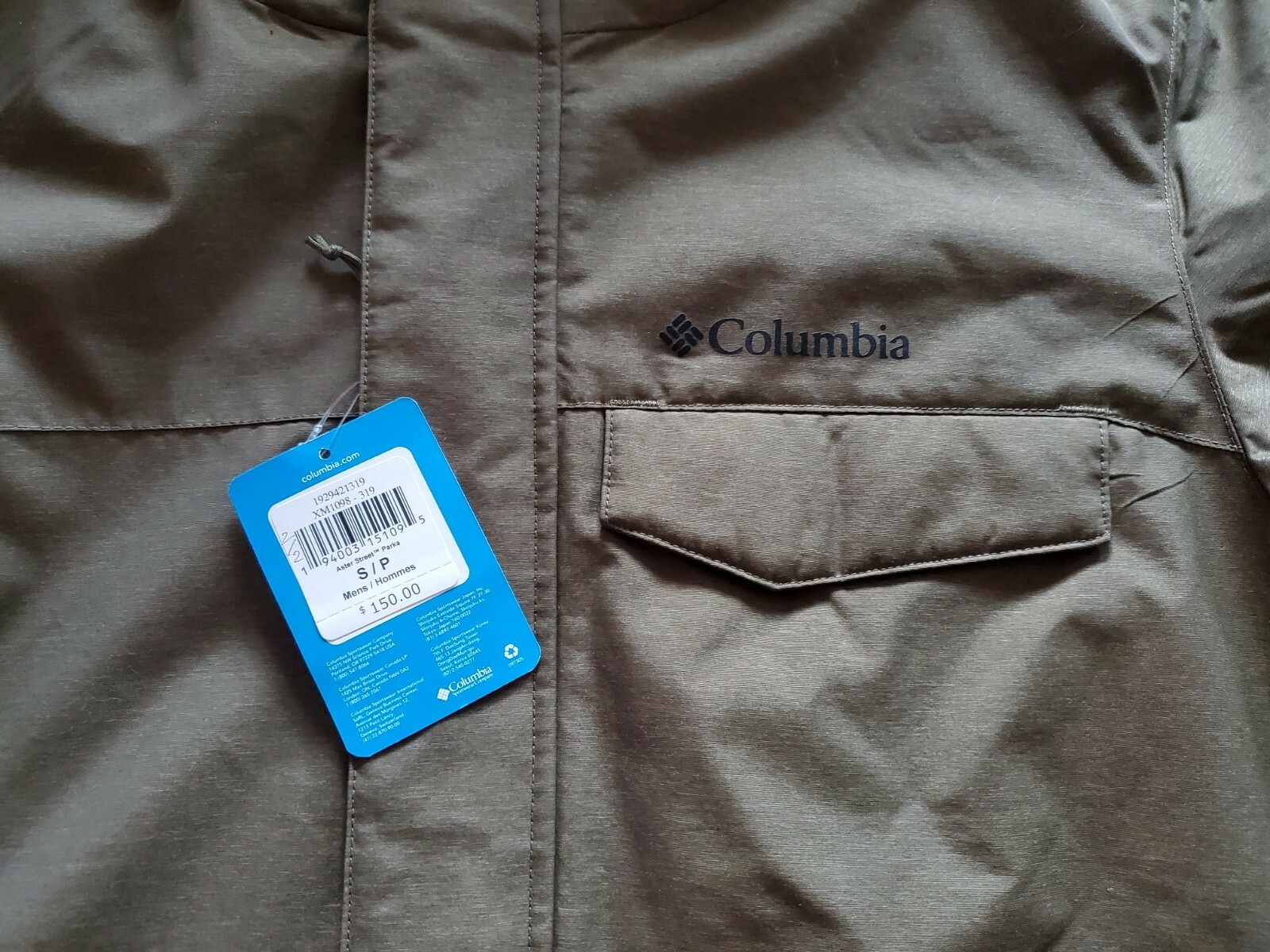INSULATED JACKET PARKA COAT 