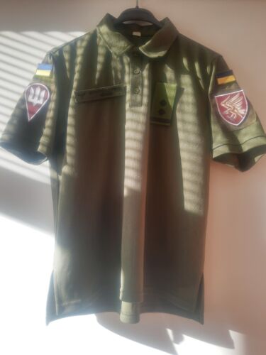 Ukrainian Army Military Uniform T-shirt Polo Olive Jacket Armed Forces Ukraine