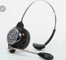 HME HS6300 Chrome Wireless Headset For Ion IQ 6100 & EOS HD 6200 Intercom Base