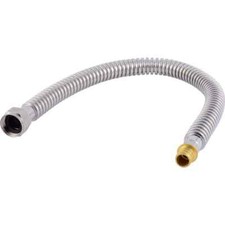 3/4 in. Crimp x 3/4 in. FIP x 24 in. Corrugated Stainless Steel Water Heater
