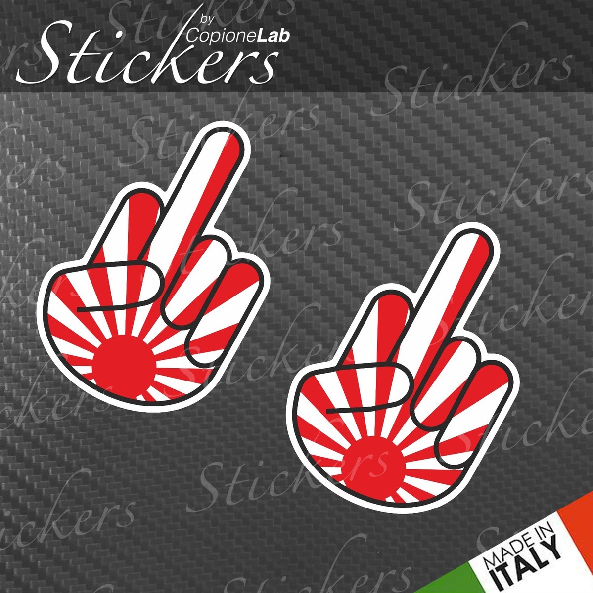 2 Adesivo 20cm Opaco Nero Black Pearl Auto Moto Racing Decorazione - Foto 7