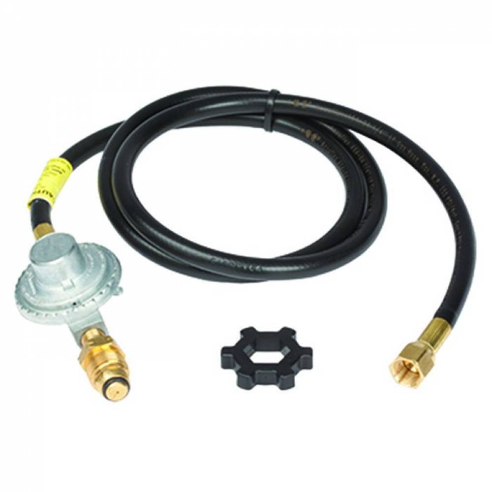 F273071 Propane Hose And Regulator Assembly, 5 Ft.