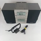 SHARP XL-505 Shelf Stereo System Vintage Retro Tech (No Remote) Tested Working