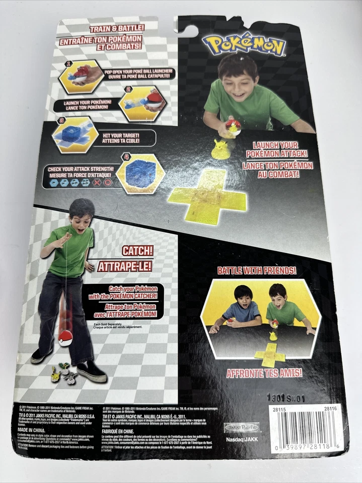 Фигурка Pokemon Oshawott Pop N Battle Launcher Pokeball НОВАЯ РЕДКАЯ игрушка Jakks 2011 - Изображение 2 из 4