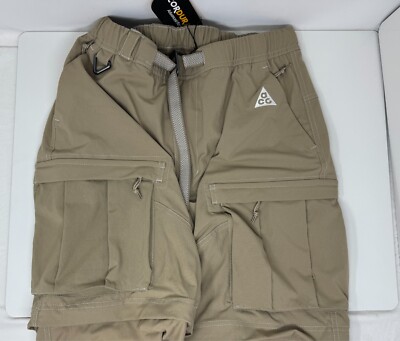 Nike ACG Smith Summit Convertible Cargo Pants Khaki Mens