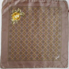 -Superbe Foulard gavroche KENZO 100% soie TBEG  vintage scarf  43 x 43 cm
