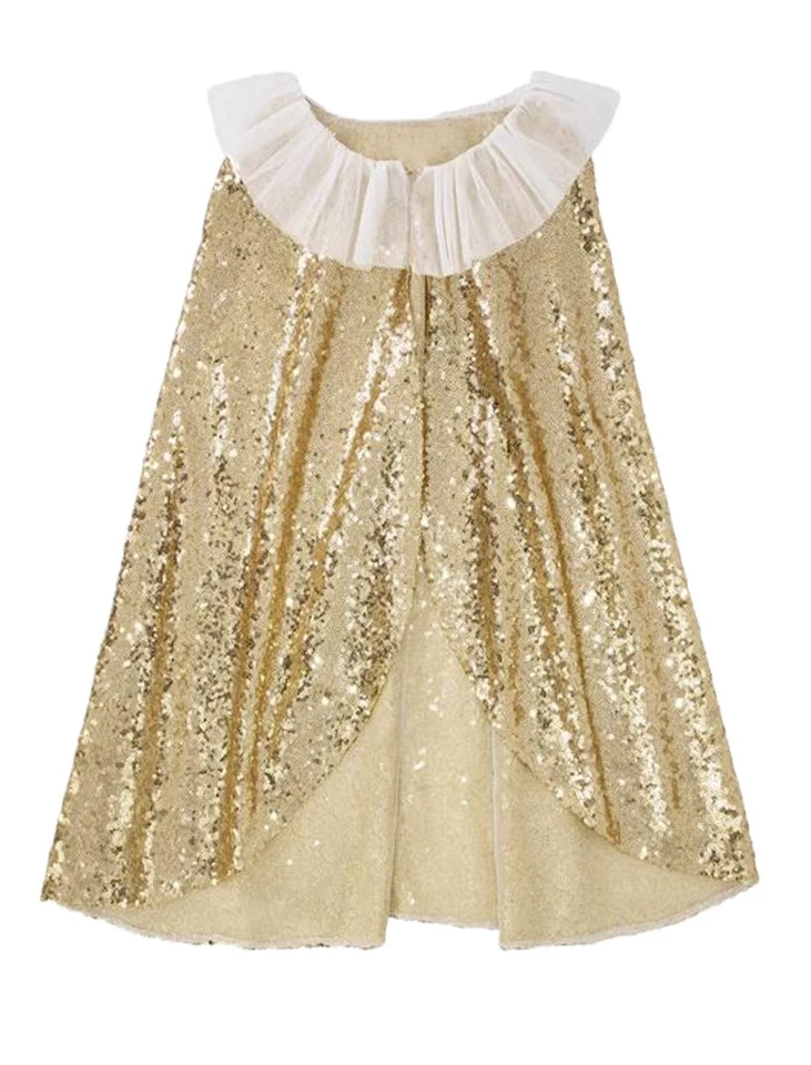 Capa de princesa capas para niñas pequeñas Navidad Halloween Custome Juegos con disfraces Foto 2 de 3