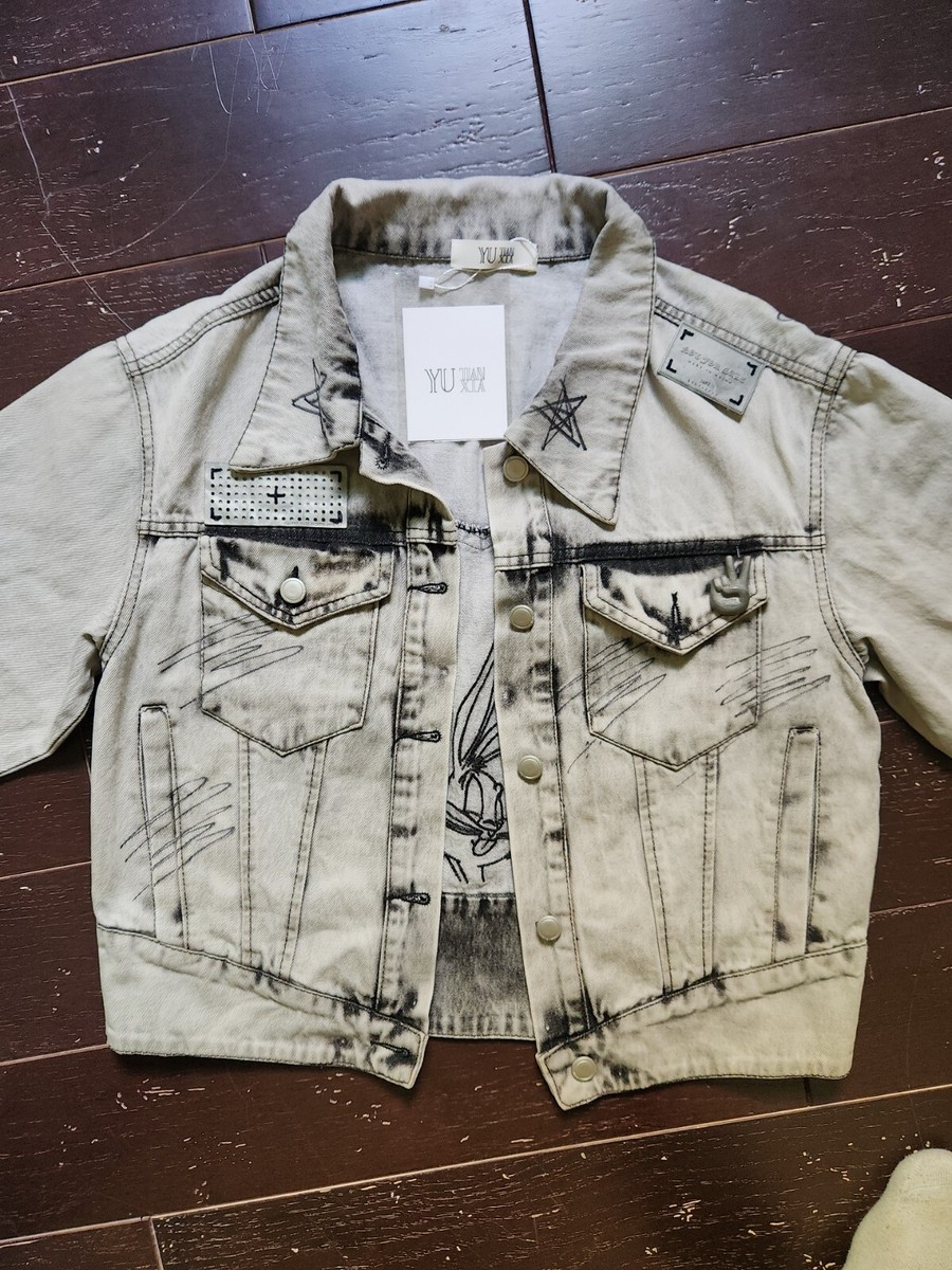 smfk X Looney tunes RAW Denim Jacket Women's NOT FOR SALE smfk X Looney tunes RAW Denim Jacket Women's NOT FOR SALE